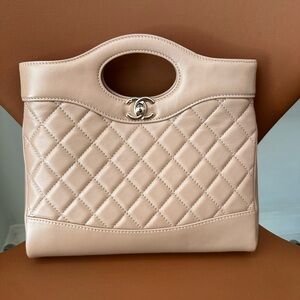 Nude Leather CC 31 Nano Bag Crossbody